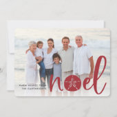 Weihnachten | Fotokarte für den Urlaub (Vorderseite)