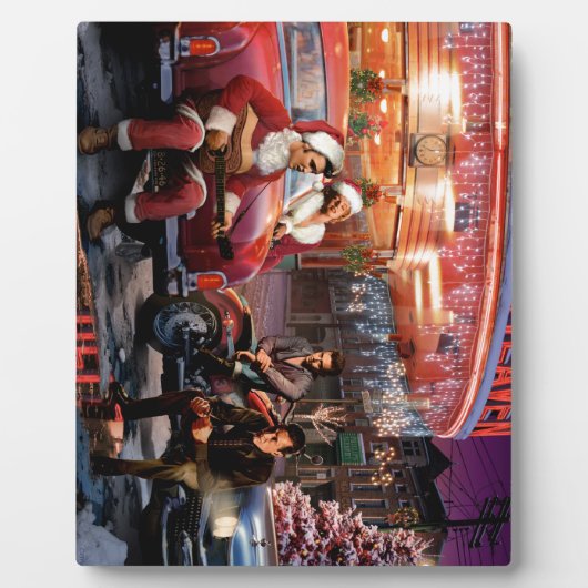 Weihnachten Fotoplatte (Vorderseite)