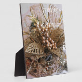 Weihnachten Fotoplatte (Seite)