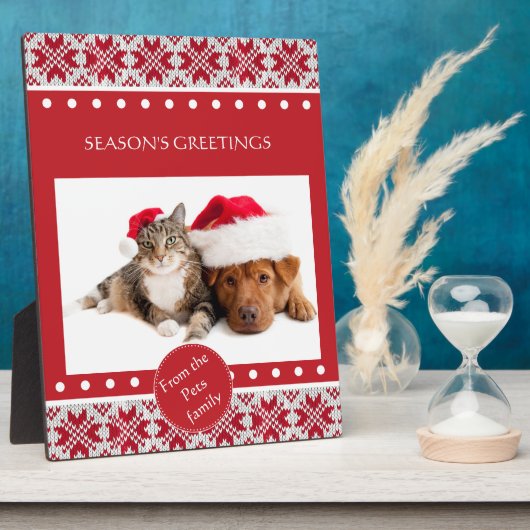 Weihnachten Fotoplatte (Seite)