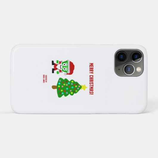 Weihnachten FrankenCheese Apple iPhone 11 Pro Fall Case-Mate iPhone Hülle (Rückseite (Horizontal))