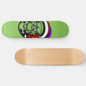 Weihnachten Frankenstein Skateboard (Horizontal)
