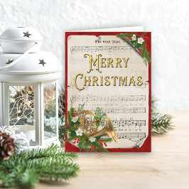 Weihnachten - Französischer Horn - Vintager Notent