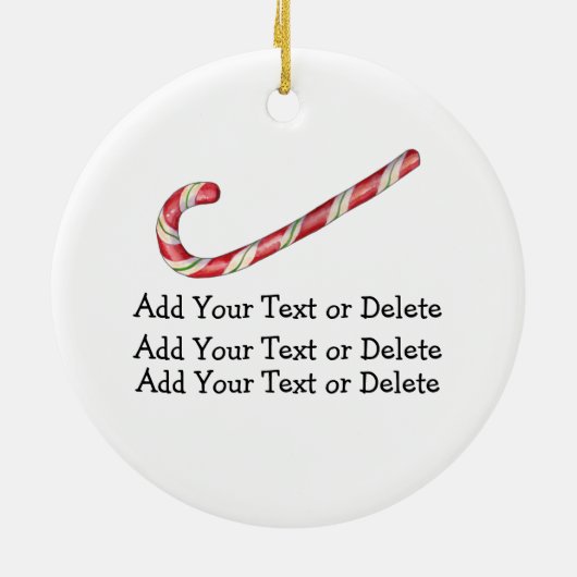 Weihnachten Frau Santa Claus - SRF Keramik Ornament (Hinten)