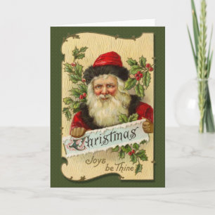 Weihnachten, Freude sei Dein Feiertagskarte