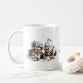 Weihnachten, Freunde, Schwestern Tasse