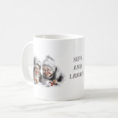 Weihnachten, Freunde, Schwestern Tasse (Vorderseite Links)