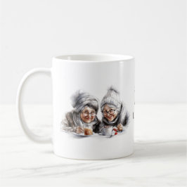Weihnachten, Freunde, Schwestern Tasse