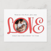 Weihnachten Frieden Freude und Liebe Niedlich Mode (Vorderseite)