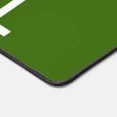 Weihnachten Frieden Grüner Hintergrund Urlaub Schreibtischunterlage (Ecke)