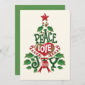 Weihnachten Frieden Liebe Freude (Vorne/Hinten)