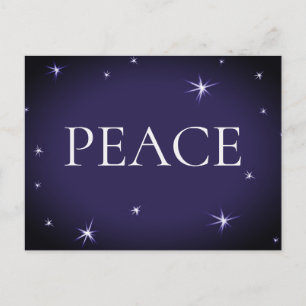 WEIHNACHTEN Frieden Postkarte