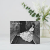 Weihnachten - Friedhofs-Mädchen (Stehend Vorderseite)