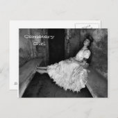 Weihnachten - Friedhofs-Mädchen (Vorne/Hinten)