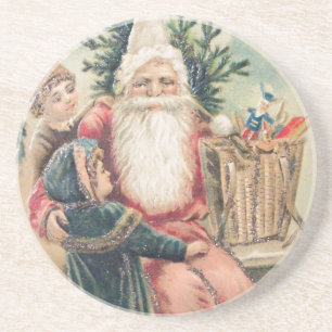 Weihnachten froh getränkeuntersetzer