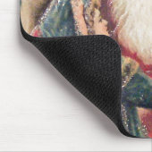 Weihnachten froh mousepad (Ecke)