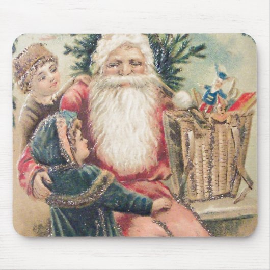 Weihnachten froh mousepad (Vorne)