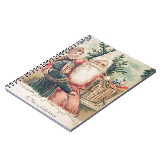 Weihnachten froh notizblock (Linke Seite)