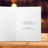 Weihnachten froh und hell 4 Foto Urlaub Karte