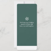 Weihnachten froh und hell | Happy Holiday (Rückseite)