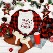 Weihnachten froh und hell Rot Moderne Frauen T-Shirt