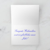 Weihnachten Frohe Festtage (Innenseite)