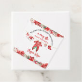 Weihnachten Frohe kleine Baby Dusche Geschlecht ne Geschenkanhänger (Beispiel)