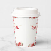 Weihnachten Frohe kleine Baby Dusche Geschlecht ne Pappbecher (Rechts)