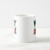Weihnachten Frohe und schöne Ferien Kaffeetasse (Mittel)