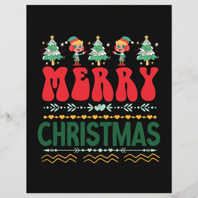 Weihnachten frohe Weihnachten (Vorderseite)