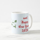 "Weihnachten: Frohe Weihnachten 2024 Kaffeetasse (VorderseiteRechts)