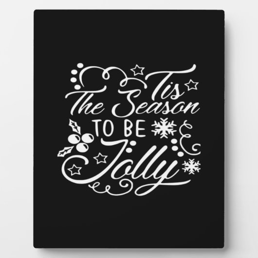 Weihnachten frohe Weihnachten Dies ist die Jahresz Fotoplatte (Vorderseite)