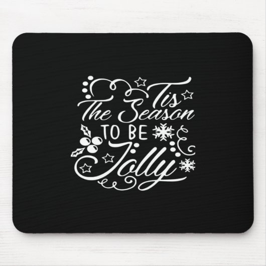 Weihnachten frohe Weihnachten Dies ist die Jahresz Mousepad (Vorne)