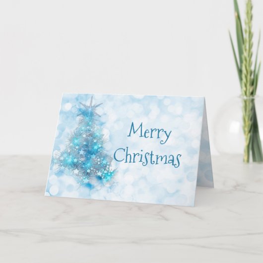 Weihnachten frohe Weihnachten Funkelnd Jahreszeit (Vorderseite)