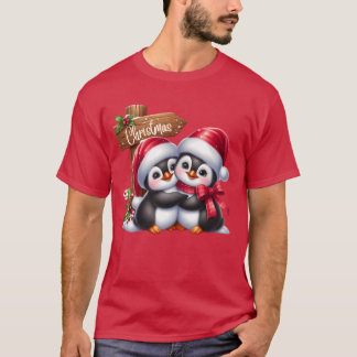 Weihnachten frohe Weihnachten für ein Geschenk Pin T-Shirt