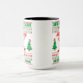 Weihnachten frohe Weihnachten für ein Geschenk Ren Tasse (Zentrum)