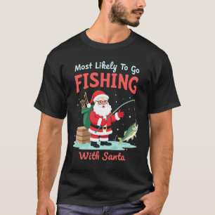 Weihnachten Frohe Weihnachten Für Geschenk Angelnd T-Shirt