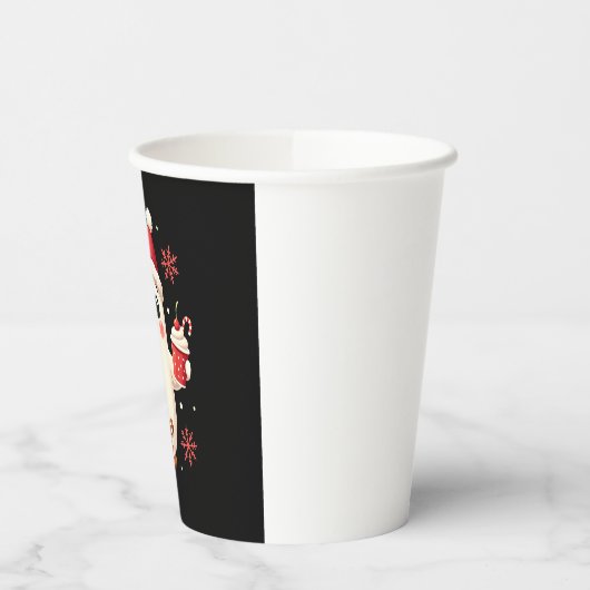 Weihnachten frohe Weihnachten für Geschenk Weihnac Pappbecher (Links)