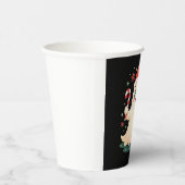 Weihnachten frohe Weihnachten für Geschenk Weihnac Pappbecher (Rechts)