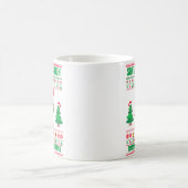 Weihnachten frohe Weihnachten für Geschenk Weihnac Verwandlungstasse (Mittel)