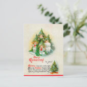 Weihnachten - Frohe Weihnachten für Sie (Stehend Vorderseite)