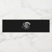 Weihnachten frohe Weihnachten - Lasst uns Lit Clas Wasserflaschenetikett (Einzelnes Label)