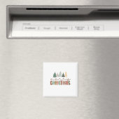 Weihnachten frohe Weihnachten Magnet (In Situ (Geschirrspüler))