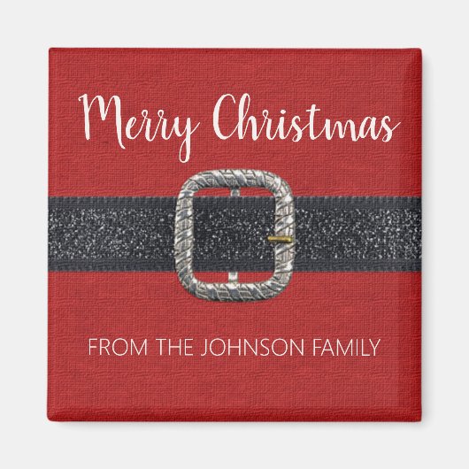 Weihnachten frohe Weihnachten Magnet (Vorne)