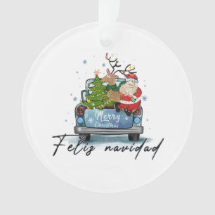 Weihnachten frohe Weihnachten Ornament