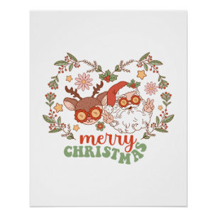 Weihnachten frohe Weihnachten Poster