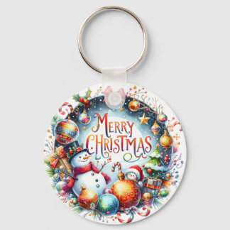 Weihnachten frohe Weihnachten Schlüsselanhänger
