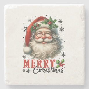 Weihnachten frohe Weihnachten Steinuntersetzer
