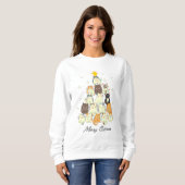 Weihnachten Frohe Weihnachten Sweatshirt (Vorne ganz)