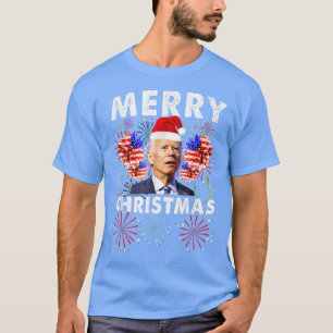 Weihnachten Frohe Weihnachten Verwirrt Lustig Glüc T-Shirt
